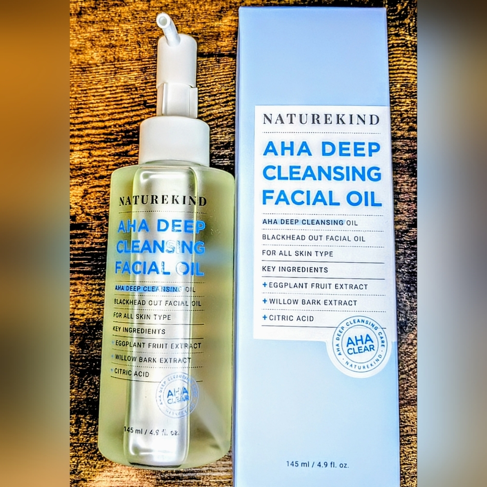 5/75$    NATUREKIND AHA Deep Cleansing Facial Oil